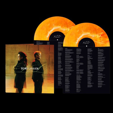 Lakaien, Deine: April Skies - Orange Marbled (Vinyl LP)