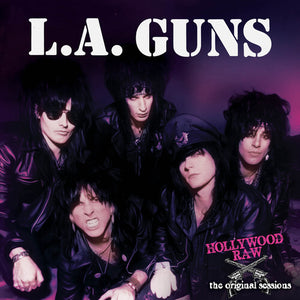 L.a. Guns: Hollywood Raw - The Original Sessions - Purple/Black Splatter (Vinyl LP)