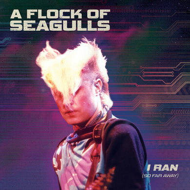 Flock of Seagulls: I Ran - So Far Away - Purple/black Splatter (Vinyl LP)
