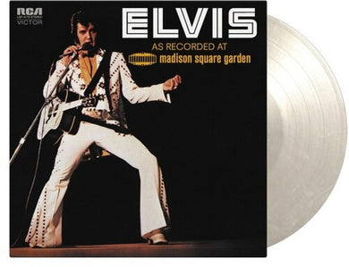 Elvis Presley: As Recorded At Madison Square Garden - Limited 180-Gram White Marble Colored Vinyl (Vinyl LP)