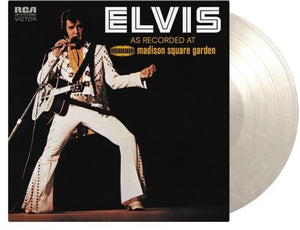 Elvis Presley: As Recorded At Madison Square Garden - Limited 180-Gram White Marble Colored Vinyl (Vinyl LP)