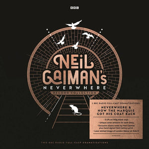 Gaiman, Neil: Neil Gaiman's Neverwhere Record Collection - Limited Deluxe Boxset with Signed Neil Gaiman Print & 5LP's pressed on 140-Gram Black Vinyl (Vinyl LP)