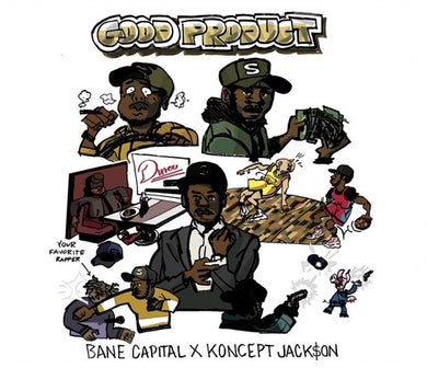 Bane Capital & Koncept Jack$on: Good Product (Vinyl LP)