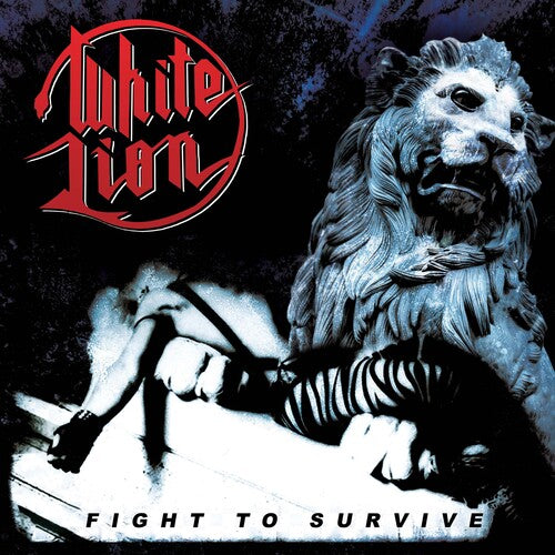 White Lion: Fight To Survive - WHITE/BLACK/RED SPLATTER (Vinyl LP)