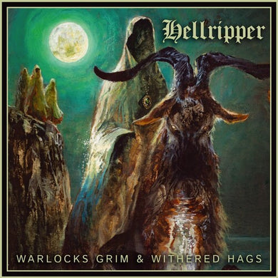 Warlocks Grim & Withered Hags - 140gm Green Vinylby Hellripper (Vinyl Record)