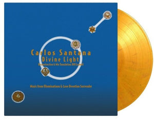 Santana, Carlos: Divine Light: Reconstruction & Mix Translation By Bill Laswell - Limited Gatefold 180-Gram Yellow, Red & Black Marble Colored Vinyl (Vinyl LP)
