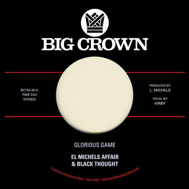 El Michels Affair & Black Thought: Glorious Game B/w Grateful (7-Inch Single)