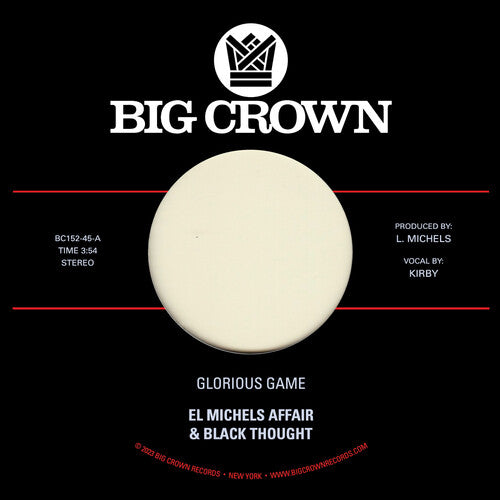 El Michels Affair & Black Thought: Glorious Game B/w Grateful (7-Inch Single)