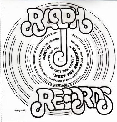 Residents: Meet The Residents Single (7-Inch Single)