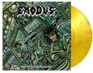 Exodus: Another Lesson In Violence- Limited 180-Gram Yellow & Black Marble Colored Vinyl (Vinyl LP)