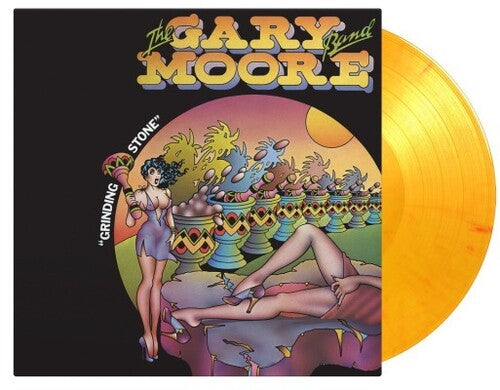Moore, Gary Band: Grinding Stone: 50th Anniversary - Limited 180-Gram Flaming Orange Colored Vinyl (Vinyl LP)