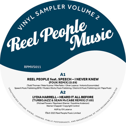 Reel People Music : Vinyl Sampler Vol. 3 / Various: Reel People Music : Vinyl Sampler Vol. 3 (Various Artists) (12-Inch Single)