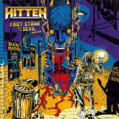 Hitten: First Strike With The Devil - Revisited - Mustard (Vinyl LP)