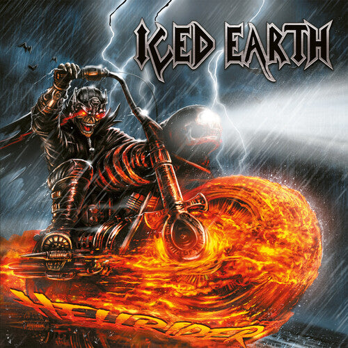 Iced Earth: Hellrider - Orange/yellow/silver Splatter (Vinyl LP)