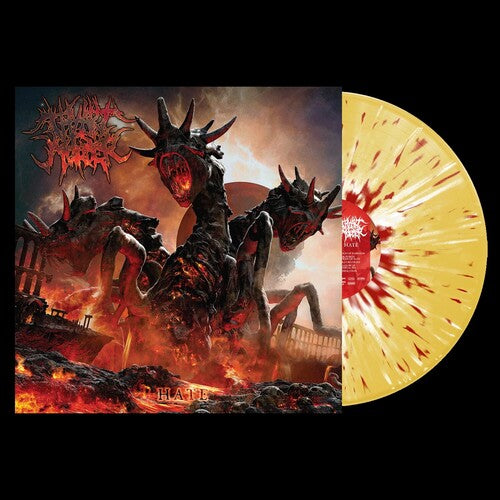 Thy Art Is Murder: Hate - Yellow W/red White Splatter (Vinyl LP)