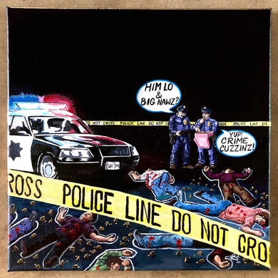Da Buze Bruvaz: Da Buze Bruvaz - Presents Crime Cuzzinz: YELLOW TAPE N SHELL CASEZ (Vinyl LP)