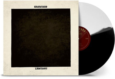 Graveyard: Lights Out - Black & White Split (Vinyl LP)