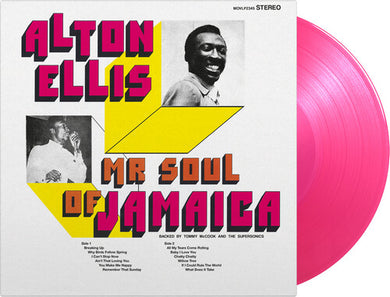 Ellis, Alton: Mr. Soul Of Jamaica - Limited 180-Gram Translucent Magenta Colored Vinyl (Vinyl LP)