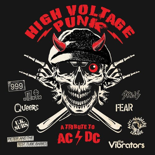 Punk Tribute to Ac/Dc / Various: A Punk Tribute To Ac/dc (Various Artists) - RED/BLACK SPLATTER (Vinyl LP)