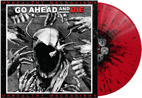 Go Ahead & Die: Unhealthy Mechanisms - Red & Black Splatter (Vinyl LP)