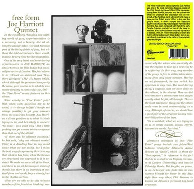 Harriott, Joe: Free Form (Vinyl LP)