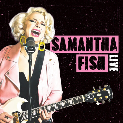 Fish, Samantha: Live - Pink/white Splatter (Vinyl LP)