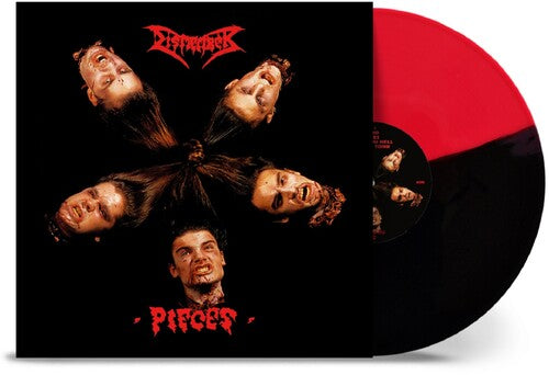 Pieces - Red & Black Splitby Dismember (Vinyl Record)