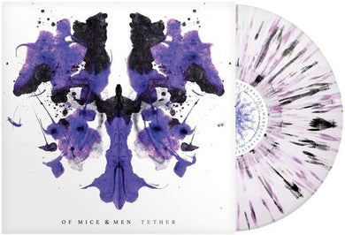 Of Mice & Men: Tether - White Purple Black Splatter (Vinyl LP)