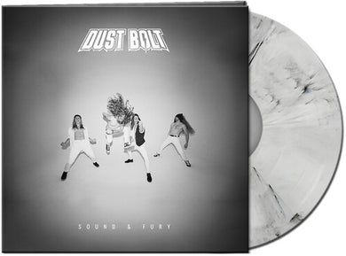 Dust Bolt: Sound & Fury - White/black Marbled (Vinyl LP)