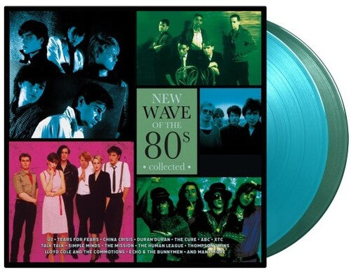 New Wave of the 80's Collected / Various: New Wave Of The 80's Collected / Various - Limited 180-Gram Moss Green & Turquoise Colored Vinyl (Vinyl LP)