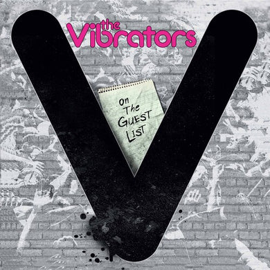 Vibrators: On The Guest List - Pink/Black Splatter (Vinyl LP)