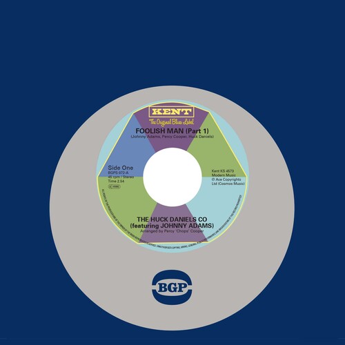 Daniels, Huck Co / Adams, Johnny: Foolish Man (Part 1) / Foolish Man (Part 2) (7-Inch Single)