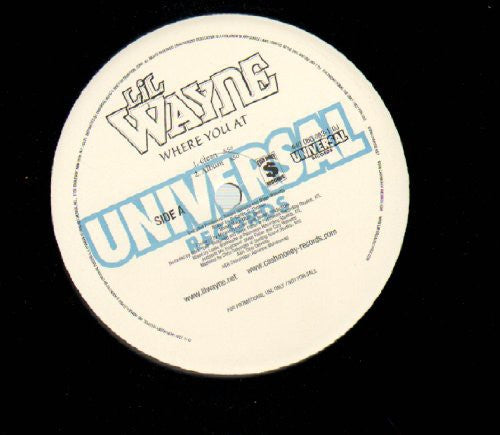 Lil Wayne: Where You At? (12-Inch Single)