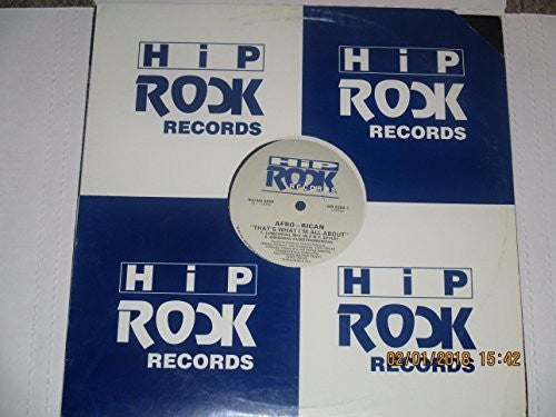 Afrorican: Thats What I'm All About (12-Inch Single)