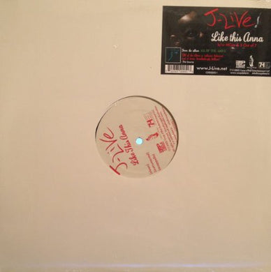 J-Live: Like This Anna / McEe (12-Inch Single)