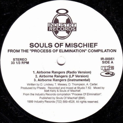 Souls of Mischief: Airborne Rangers (12-Inch Single)