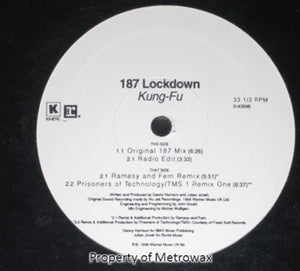 187 Lockdown: Kung-Fu (12-Inch Single)