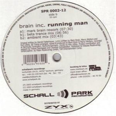 Brain Inc.: Running Man (12-Inch Single)
