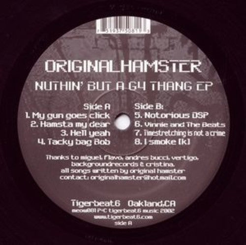 Original Hamster: Nuthin' But a G4 Thang (12-Inch Single)
