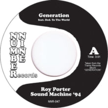 Roy Sound Machine 94 Porter: Generation (7-Inch Single)