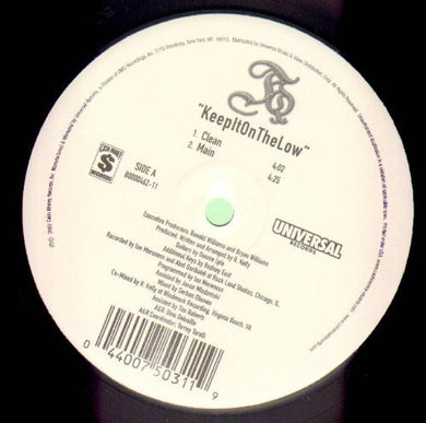 Tq: Keep It on the Low (12-Inch Single)