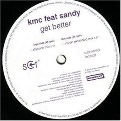 Kmc: Get Better (12-Inch Single)