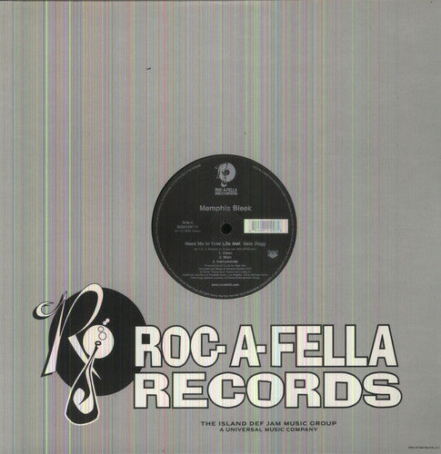 Bleek, Memphis: Need Me in Your Life (12-Inch Single)