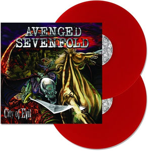 Avenged Sevenfold: City Of Evil - Transparent Red (Vinyl LP)