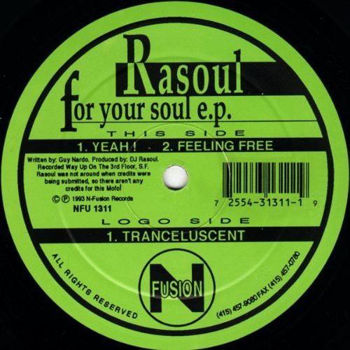 Rasoul: Rasoul: For Your Soul (Vinyl LP)