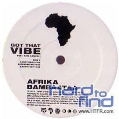 Afrika Bambaataa: Got That Vibe (X4) (12-Inch Single)