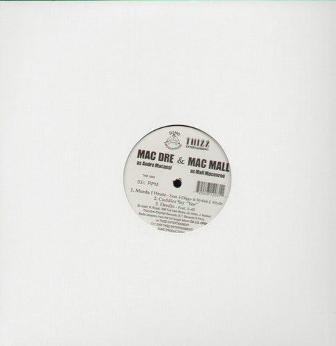Mac Dre: Dredio/Cuddies Say Yee/Murda I Wrote (12-Inch Single)