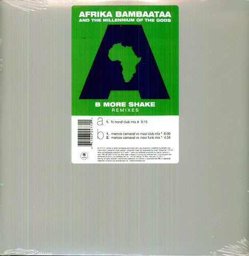 Afrika Bambaataa: B More Shake (12-Inch Single)