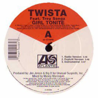 Twista: Girl Tonite (12-Inch Single)