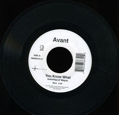 Avant: You Know What (7-Inch Single)